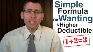 A Simple Formula for Wanting a Higher Health Insurance Deductible [upl. by Anama]