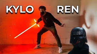 Kylo Ren Neopixel Lightsaber UnboxingDemo INSANE [upl. by Ylurt]