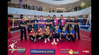 Kejohanan Sepak Takraw Utusan 2017  Bawah 16 Tahun SSMT A vs DFZ MSS Penang B [upl. by Htenay]