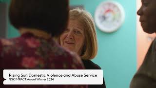 2024 GSK IMPACT Award Winner – Rising Sun Domestic Violence and Abuse Service Trailer [upl. by Yznil]