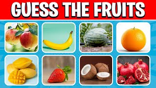 Guess the 100 Fruit in 4 Seconds 🍍🍓🍌  Fruits Challenge Quiz [upl. by Paula865]