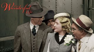 Its A Wonderful Life HD Scene 3 1946 In Color [upl. by Sarat]