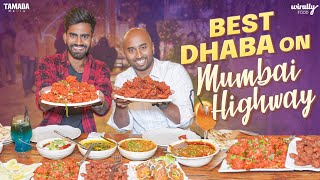 Best Dhaba on Mumbai Highway  Zam Zam Family Dhaba  Wirally Food  Tamada Media [upl. by Brenk]