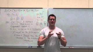 Calculus 3 Lecture 135 The Chain Rule for Multivariable Functions [upl. by Onairda]