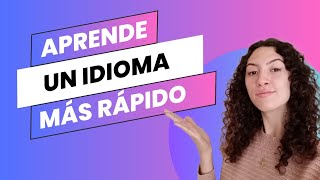 📝6 CONSEJOS para aprender idiomas MÁS RÁPIDO [upl. by Hercules897]