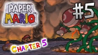 Paper Mario  Chapter 5  Part 5 Lava Piranha [upl. by Bernardo]