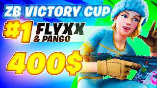 1ST PLACE Duo Zero Build Cash Cup FINALS 22 WINS 🥇 400  Flyxx [upl. by Freda]