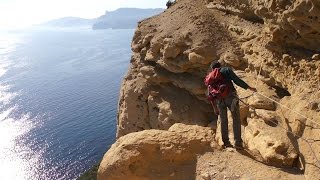 Traversée Philémon Les Calanques Cassis Cap Canaille falaise de Soubeyranes escalade montagne [upl. by Perr]