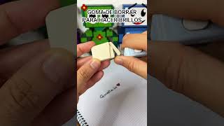 3 Formas de hacer Gomas de Borrar  Parte 2 🤯 tips craft art paper manualidades [upl. by Einehpets]