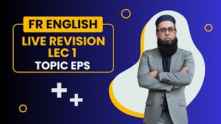 ACCA Financial Reporting FR  LIVE REVISION LEC 1  TOPIC EPS [upl. by Ah]