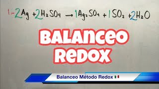 Balanceo método Redox paso a paso [upl. by Nine]