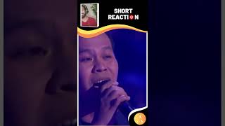 MARCELITO POMOY  Beauty and the Beast  AGT Champions Performance SHORT REACTION shorts [upl. by Kay]