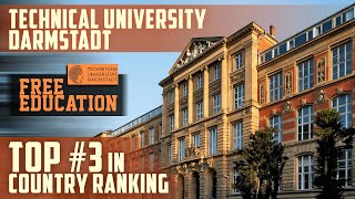 Technical University Darmstadt  Free Education  TU9  Study in Germany [upl. by Lleuqar]