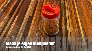 UIENPOEDER MAKEN samenstelling dd 240911 [upl. by Bremer242]