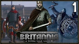 THE LAST KINGDOM  Wessex Campaign  Total War Saga Thrones Of Britannia Gameplay 1 [upl. by Smada]