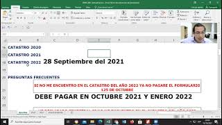 Regimen Impositivo de Microempresas Actualización 2021 [upl. by Cam282]