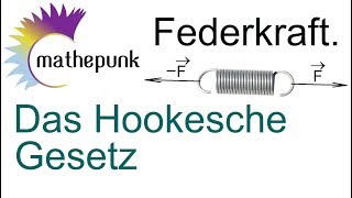 Federkraft Das Hookesche Gesetz [upl. by Cherye]