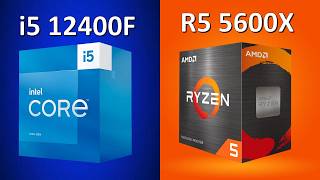 ¿Cuál es el MEJOR PROCESADOR CALIDAD  PRECIO para 2024  i5 12400F vs Ryzen 5 5600X [upl. by Euqinamod]