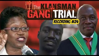 Klansman GANG TRIAL  recording 24 of the klansman gang trial held in Jamaica high court [upl. by Markowitz]