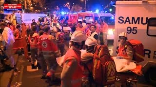 Attentats à Paris opérations de secours des pompiers [upl. by Adamek]