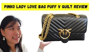 PINKO BAG REVIEW  My Channel Jumbo Alternative [upl. by Melac679]