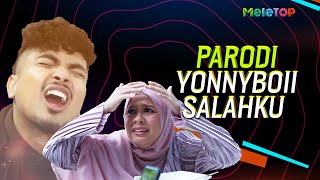 Parodi MV Yonnyboii  SALAHKU  MeleTOP  Daniel amp Jihan Muse [upl. by Anirtak]