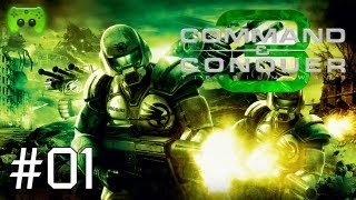 Command amp Conquer 3 Tiberium Wars  01  Aller Anfang «» Lets Play Command amp Conquer 3  HD [upl. by Odnomra]