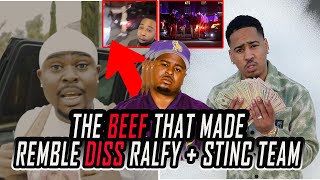 The BEEF that made REMBLE DISS Ralfy the Plug  the STINC TEAM [upl. by Adianes]