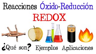 🔥Reacciones Óxido  Reducción REDOX⚠️ Fácil y Rápido  QUÍMICA [upl. by Leandra]