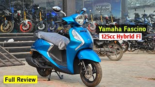 Yamaha Fascino 125 Hybrid 2024  Fascino Standard Model Review 💥 [upl. by Droc]