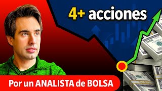 MEJORES ACCIONES EN MÍNIMOS de 52 semanas  4 Oportunidades de inversión [upl. by Hallagan983]