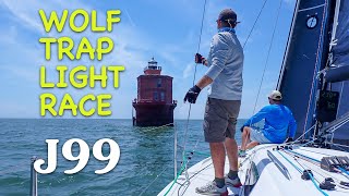 Wolf Trap Light Race  J99  FBYC [upl. by Nnylrefinnej14]