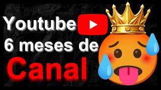 🥵 Tudo que aprendi com 6 meses de canal no youtube Canais Pequenos e não monetizados [upl. by Eentroc597]