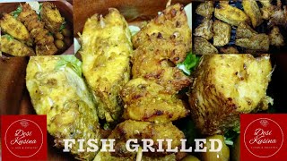 Fish Grilled in Air Fryer food cooking [upl. by Egidio947]