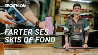 TUTO  Comment farter ses skis de fond  🎿  Decathlon [upl. by Eetnod676]