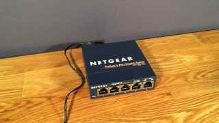 Netgear ProSafe Gigabit Switch GS105 [upl. by Greenburg126]