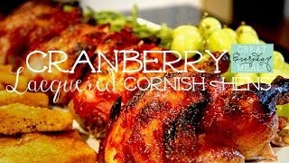 Roasted Cornish Game Hens Recipe  Great Everyday Meals with Momma Cuisine [upl. by Ellsworth]