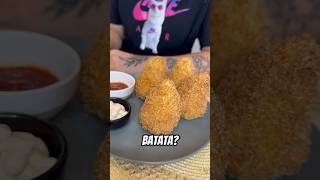 COXINHA COM MASSA DE BATATA SEM FARINHA E SEM LEITE 😱🤤 [upl. by Einram]