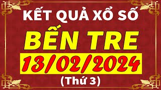 Xổ số Bến Tre ngày 13 tháng 2  XSBT  KQXSBT  SXBT  Xổ số kiến thiết Bến Tre hôm nay [upl. by Josee899]