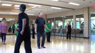 TIE A YELLOW RIBBON Line Dance Teach amp Demo By Choreographer in Las Vegas [upl. by Rains676]