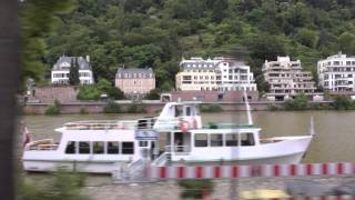 riding through Heidelberg Germany on a Viking Cruises tour bus 1 of 2 [upl. by Levram743]