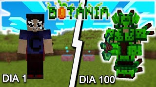 Botania do 0 aos 100 DIAS no Minecraft ModPack 118 e 116 [upl. by Adnolaj]