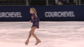 23 Elena RADIONOVA RUS  ISU JGP Courchevel Junior Ladies Free Skating [upl. by Portwin]