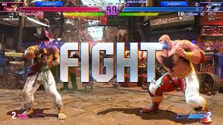 Street Fighter 6 on a GTX 1660 SUPER Maxed Out Ranked Match [upl. by Odlauso]