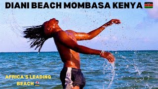 Kenyas MOST beautiful beach ⛱️ like no otherDIANI BEACH MOMBASA KENYA 🇰🇪 [upl. by Luise534]