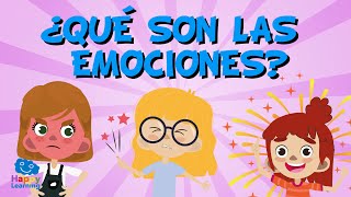 ¿QUÉ SON LAS EMOCIONES  Vídeos Educativos para Niños [upl. by Clay]