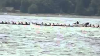 War canoe race [upl. by Guillema]