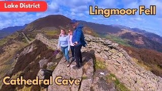 Lingmoor Fell and Cathedral Cave  Lake District Walk [upl. by Ylil]