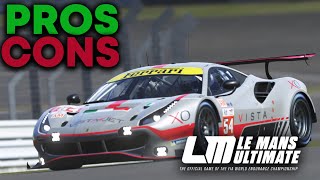 Le Mans Ultimate Pros and Cons [upl. by Aniretac]