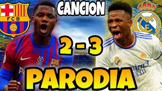 CANCION BARCELONA Vs REAL MADRID PARODIA Farruko  Pepas [upl. by Ahsienek]